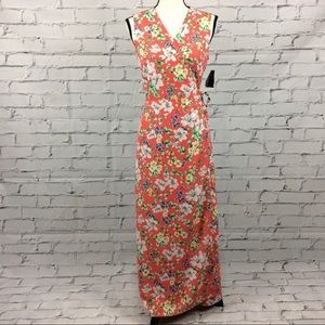 NEW! Crazy Horse Floral Wrap Dress in 12 Petite